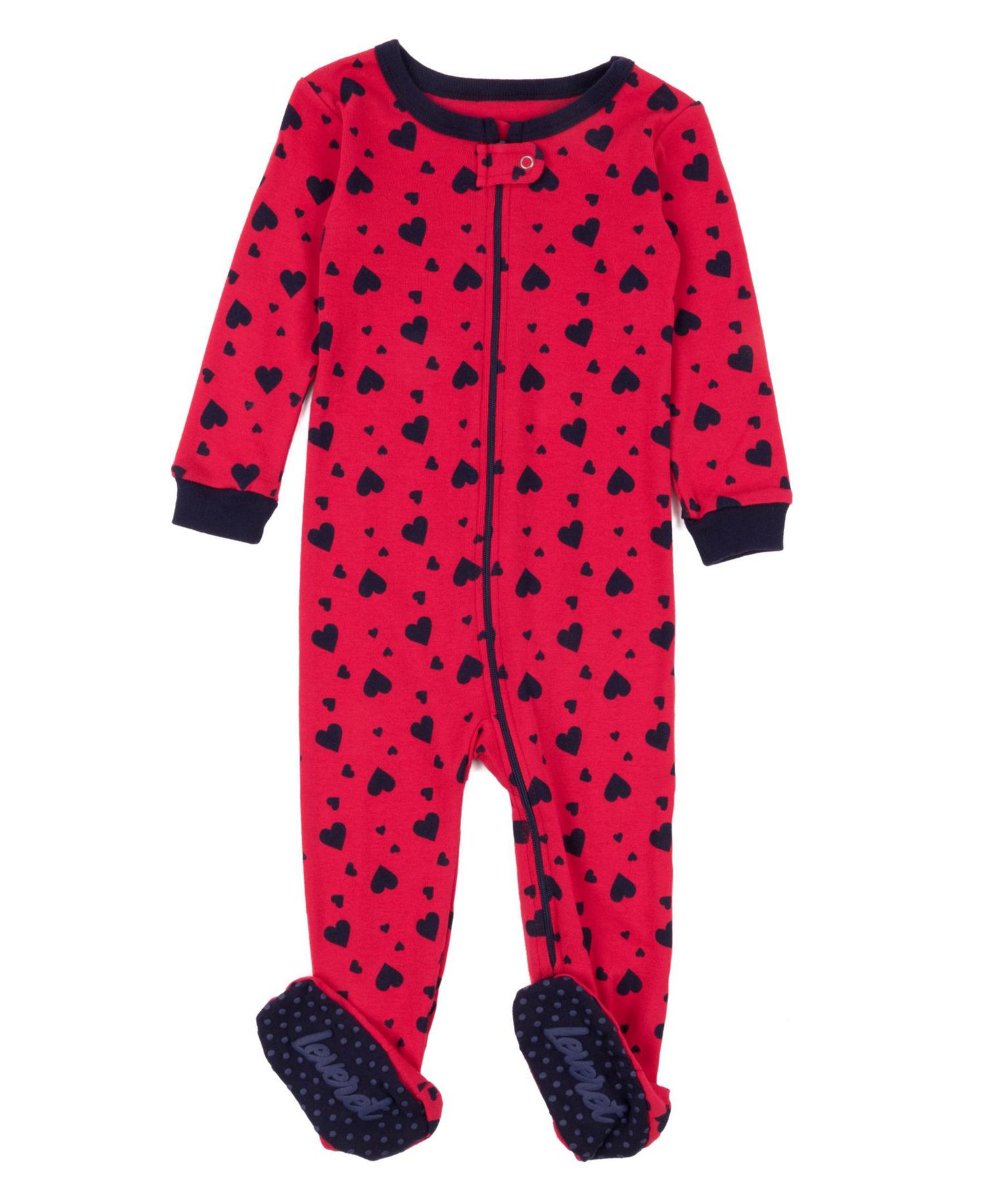 Baby Girls One-Piece Cotton Sleep And Play Footed Pajamas - Cute and Playful Prints