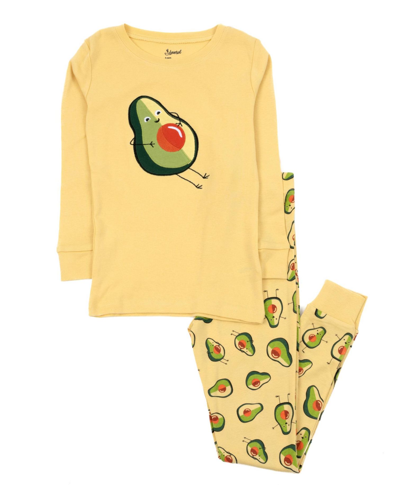 Baby Girls Two-Piece Cotton Long Sleeve Shirt and Pants Pajama Set - Sweet and Playful Prints