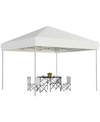10x10 Pop Up Canopy Tent Outdoor with No Sidewall