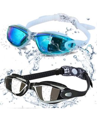 Swim Goggles Professional Anti Fog UV Protection Wide View