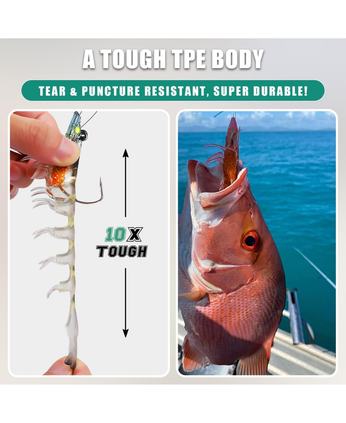 Gnuadz Easy Catch Pre-rigged Soft Tpe Swimbaits Bass Fishing Lures