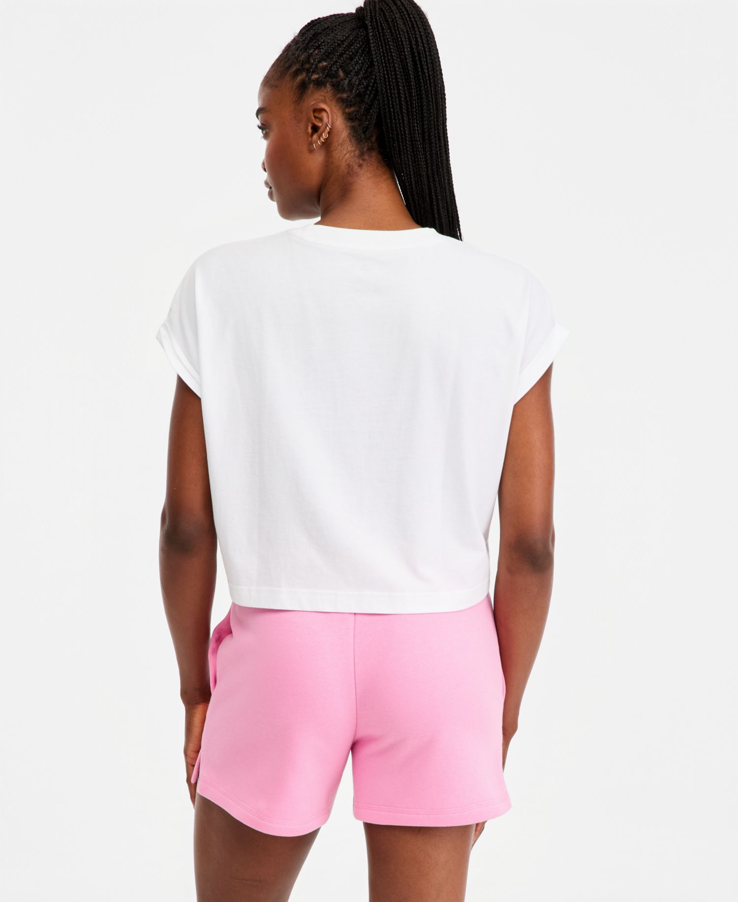 Women's Summer Romance Crewneck Graphic Cotton T-Shirt