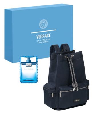 2-Piece Man Eau Fraiche Eau de Toilette Summer Set with Backpack