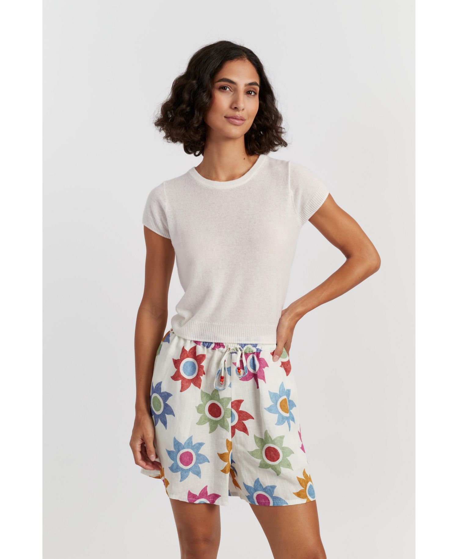Women's Chinti and Parker Air Pure Cashmere T-Shirt