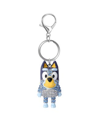 Bag Charm Pave Crystal, Official License Charm Keychain with Lobster Clip