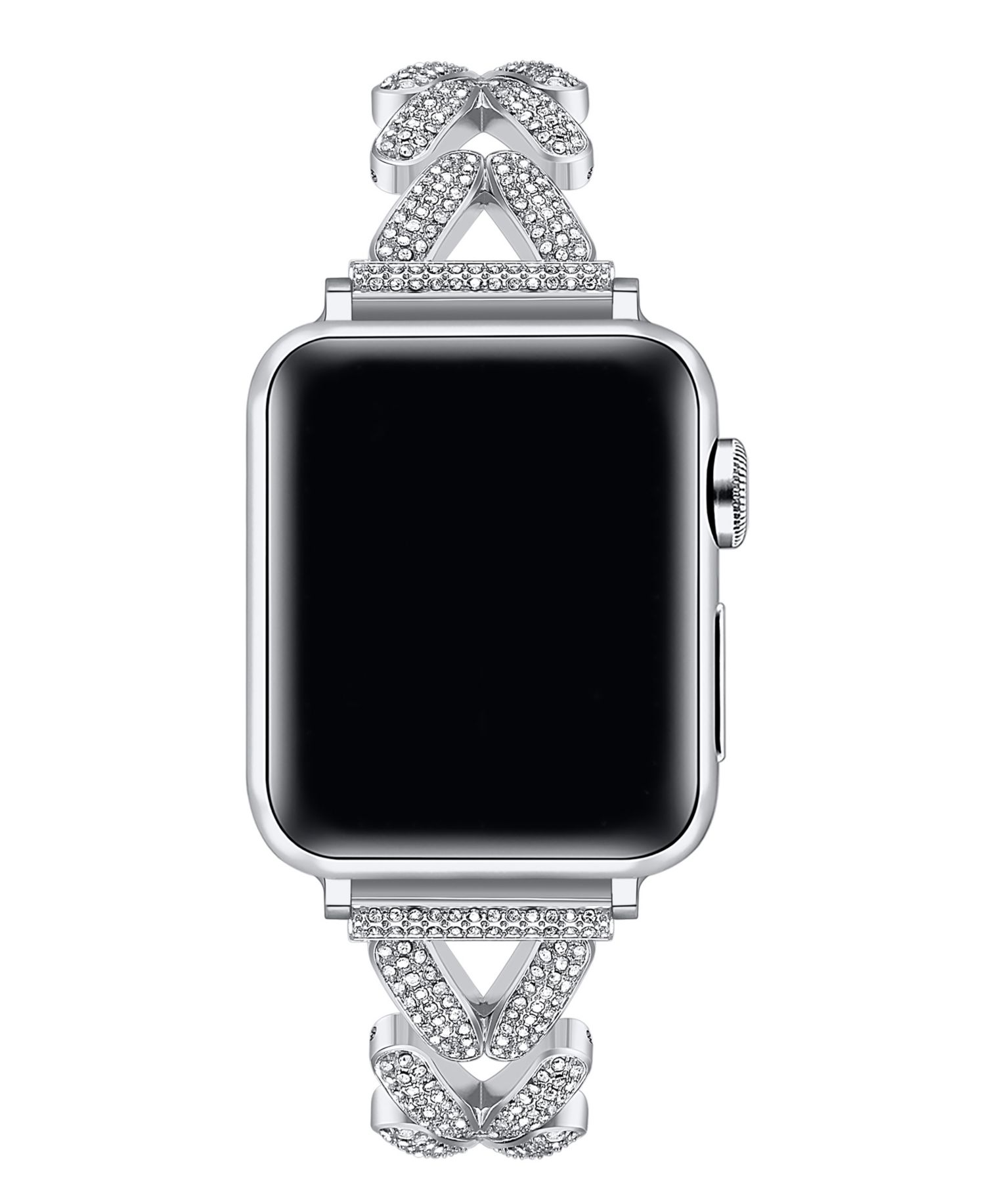 Valentina Stainless Steel and Rhinestone Band for Apple Watch
