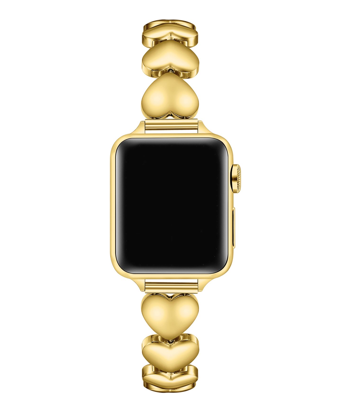Ремешок для часов Posh Tech Aphrodite Heart Stainless Steel Band for Apple Watch, цвет: Золотой — фото 4