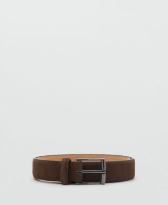 Men's Suede Leather Belt