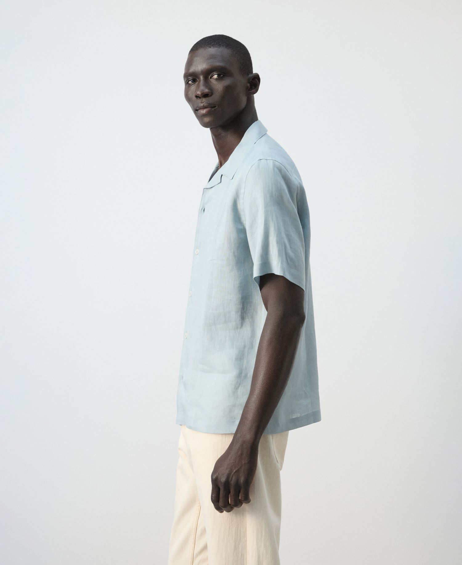 Men's Bowling-Collar Shirt