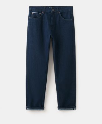 Men's Regular-Fit Cropped Jeans