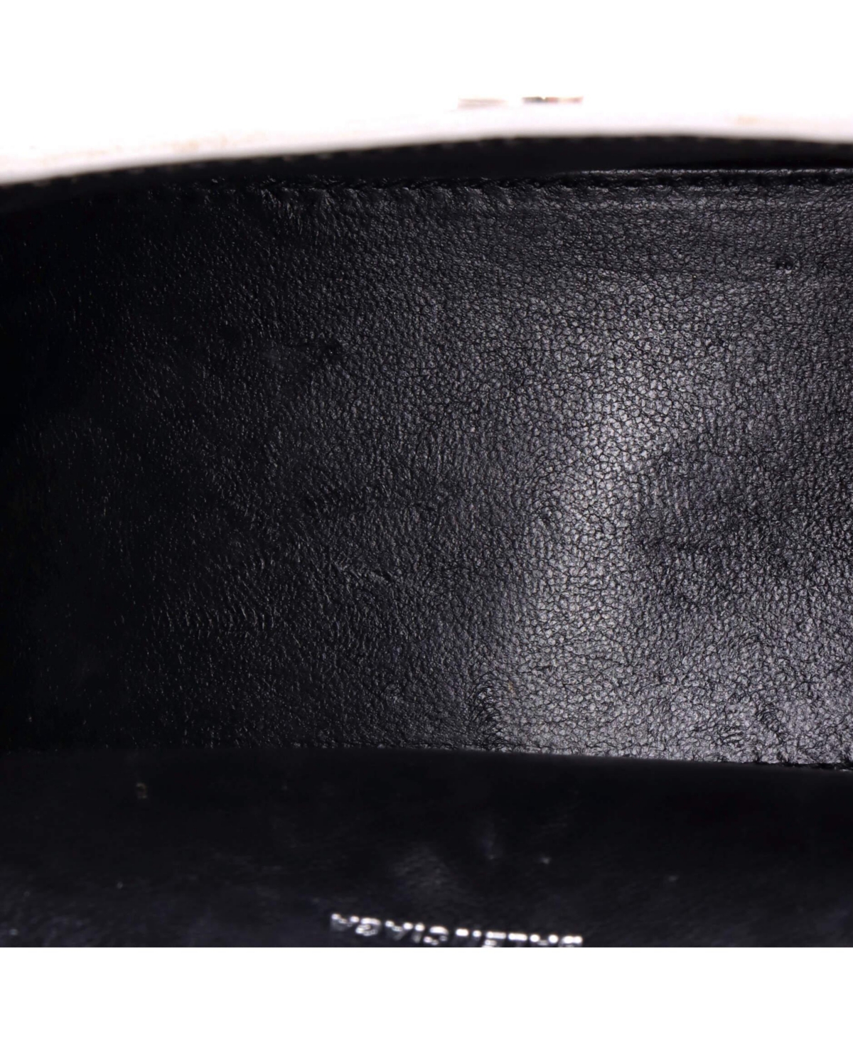 Pre-Owned Balenciaga Xs Hourglass Top Handle Bag Embossed Leather