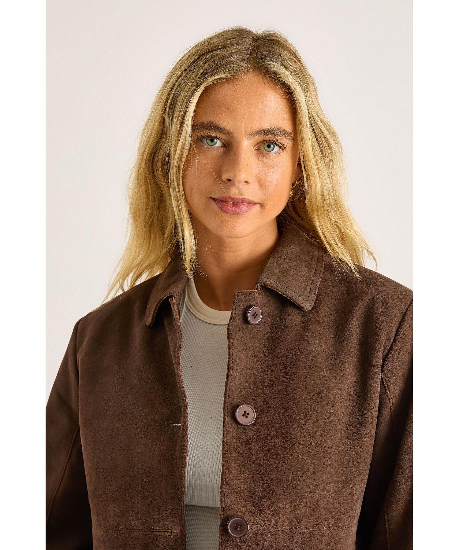 Women's Real Suede Fringe Jacket
