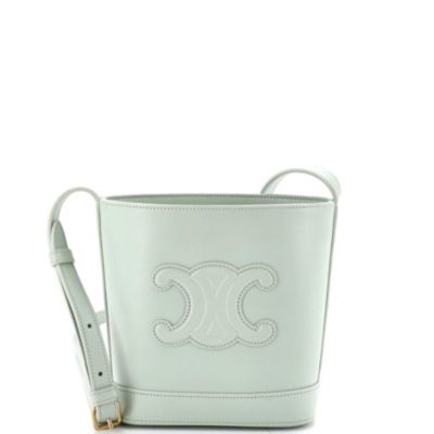Small Cuir Triomphe Bucket Bag Leather