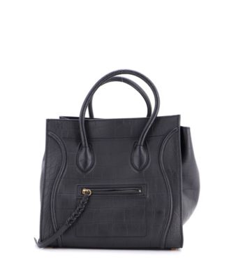 Medium Phantom Bag Embossed Leather