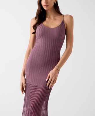 guess maxi dresses Embroidered Maxi Dress
