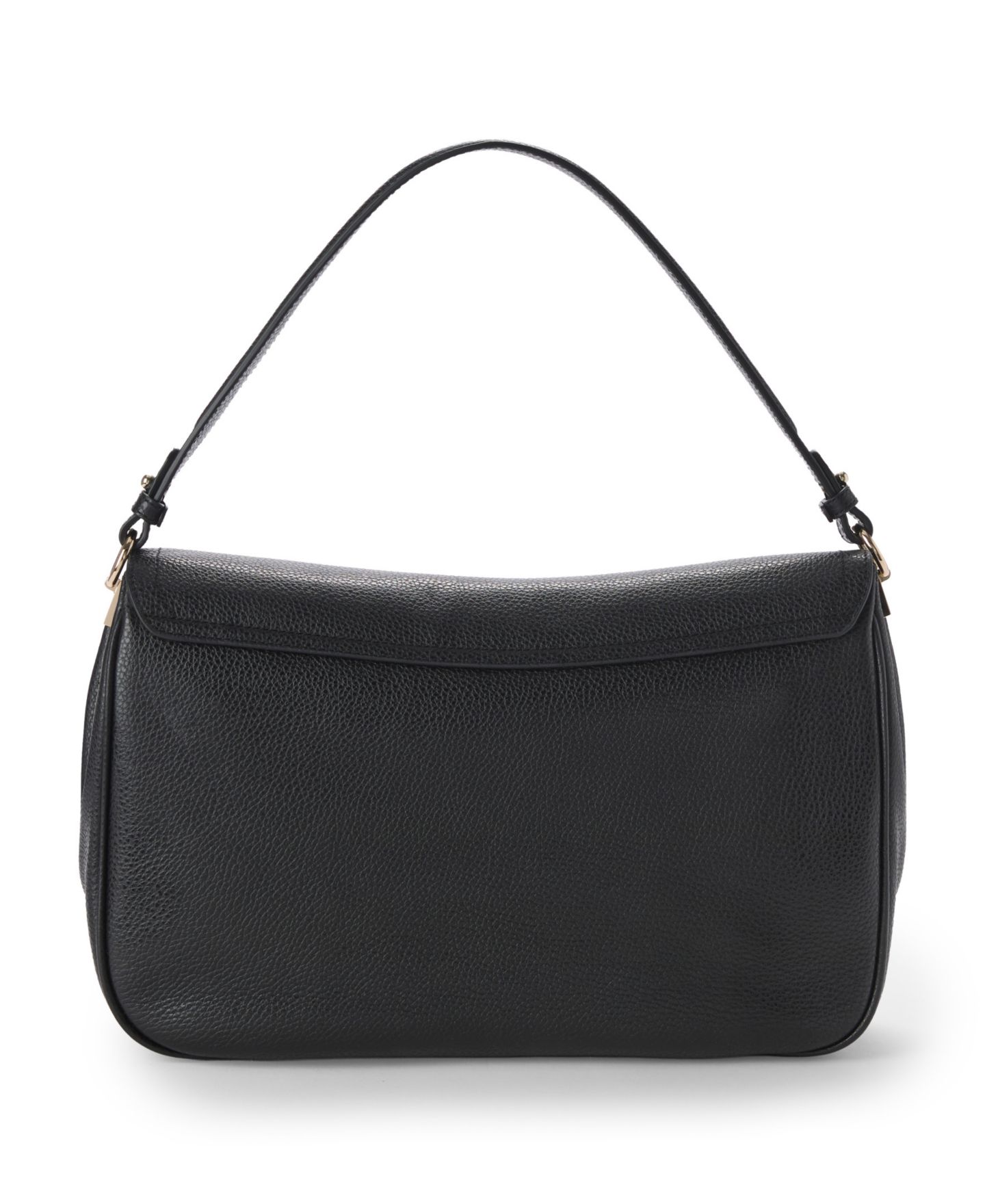 Женская сумка Brahmin Jolene Basel Medium Leather Shoulder Handbag, цвет: Чёрный — фото 2