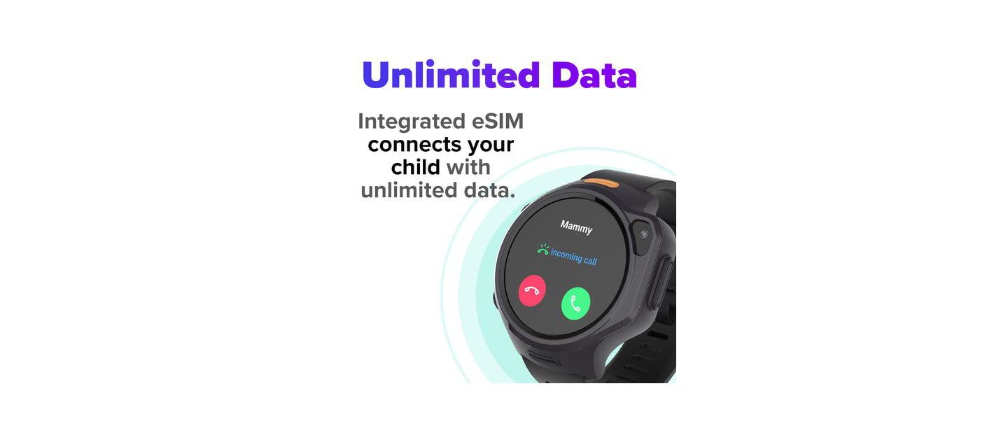 Детские часы myFirst Fone R2 Kids Smartwatch with eSIM, Amoled 1.3'', Video Calls, Messaging, GPS, Sos, School Mode, Music Player, цвет: Фиолетовый — фото 2