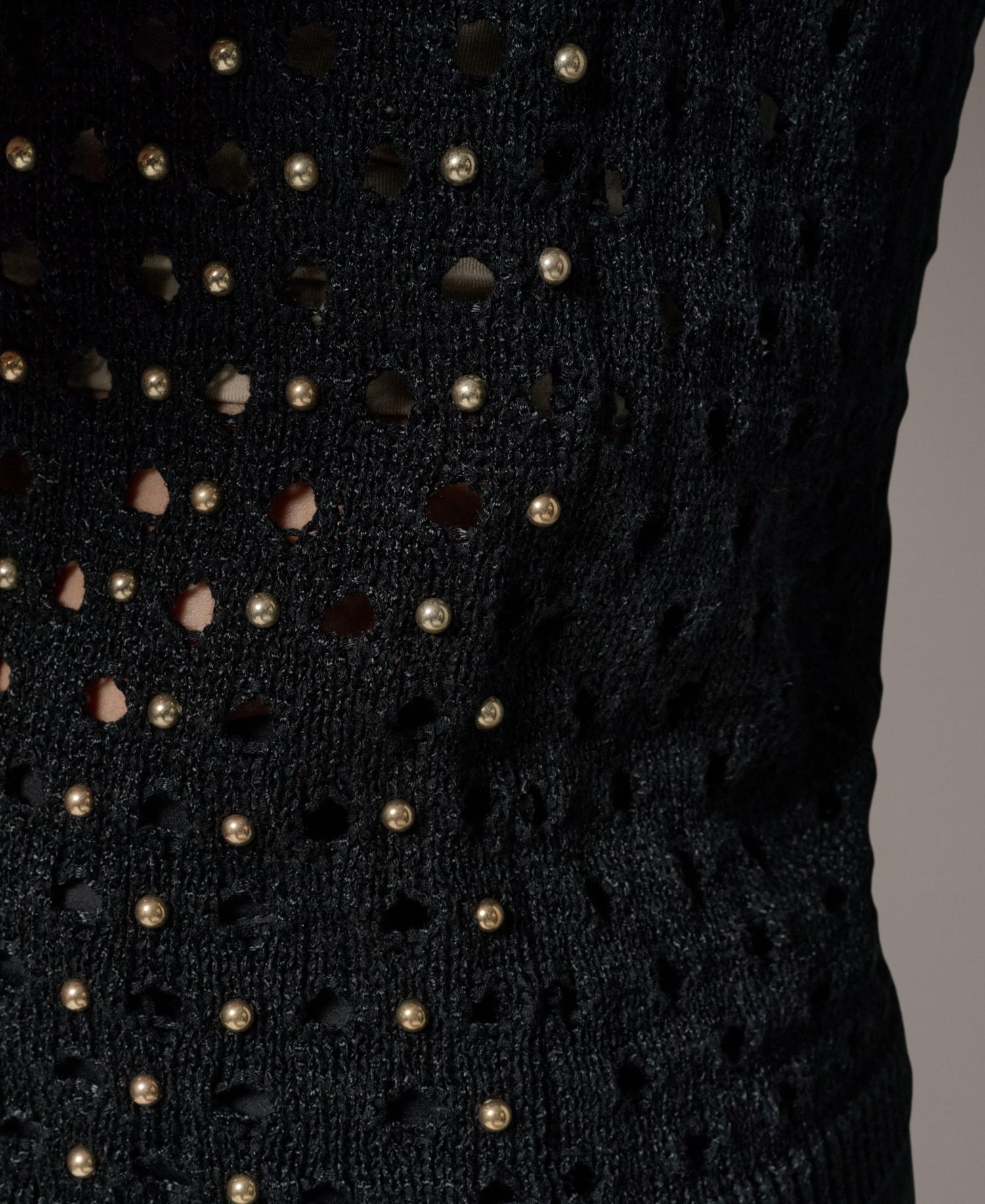 Women's Halter Crewneck Hotfix Sweater