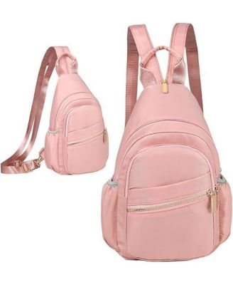 Small Crossbody Sling Bag for Women, Mini Backpack Sling Backpack Convertible, Chest Bag for Hiking Daypack