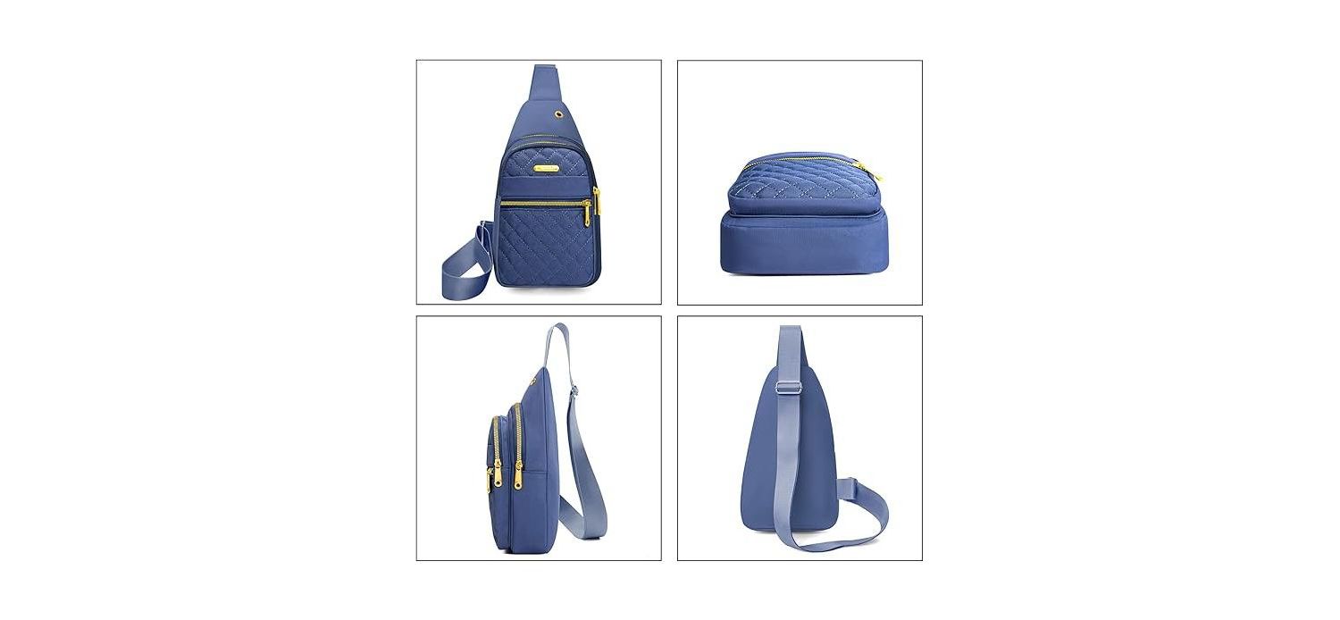 Small Sling Bag For Women Men Casual Crossbody Sling Backpack