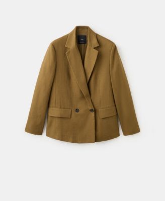 Women's Linen Suit Blazer