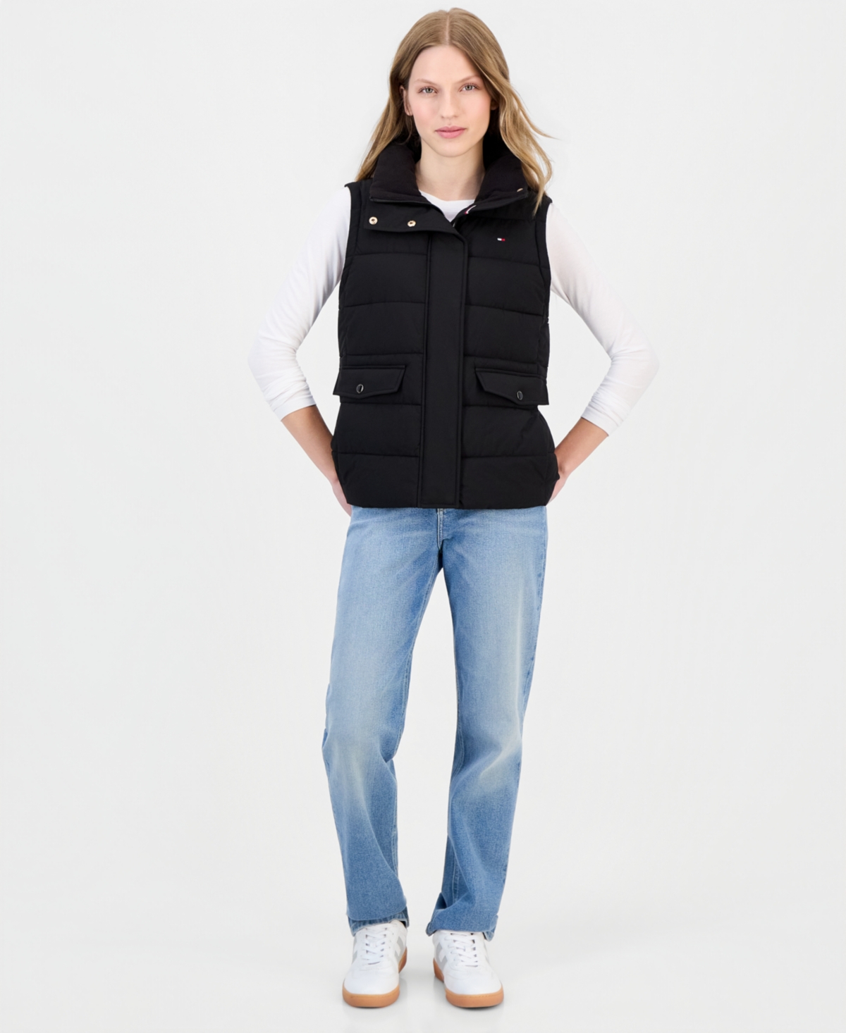 Tommy Hilfiger Women's Packable Fleece-Lined Vest
