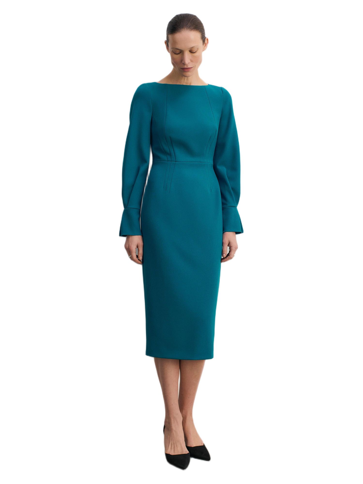 Women's Aubrey Sculpt Crepe Dress