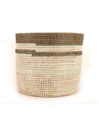  Stripe storage Basket