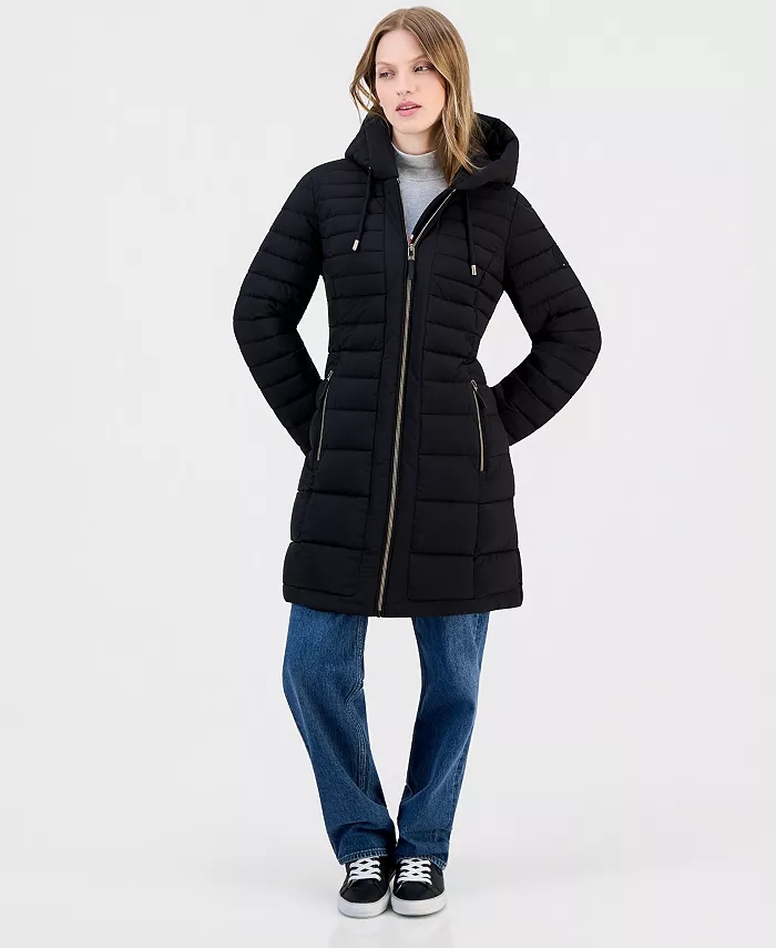 Women's Puffer Packable Hooded Coat