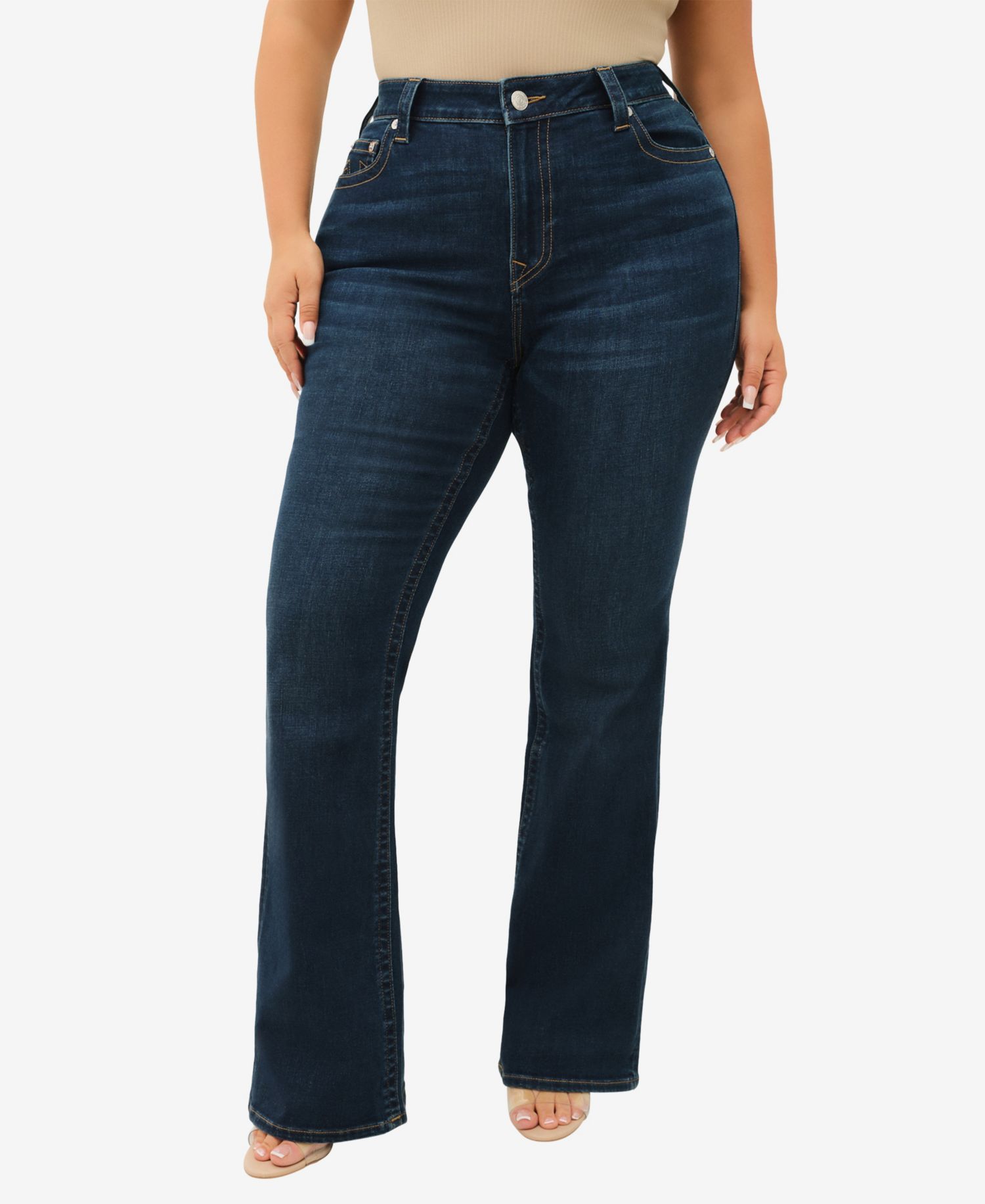 Plus Size Becca Mid-Rise Bootcut Jean