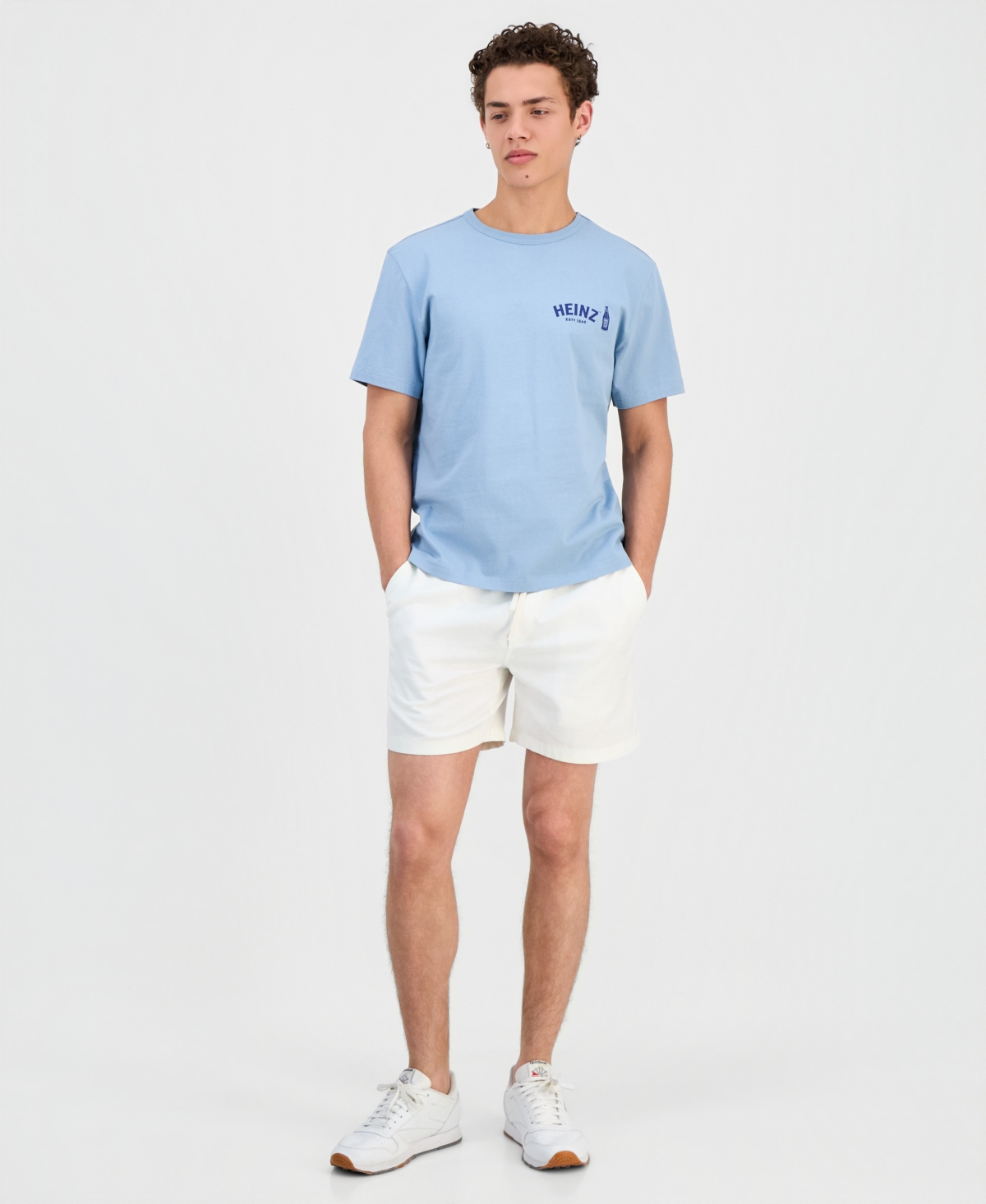Sun + Stone Men's Cotton Heinz Graphic T-Shirt, Macy's Exclusive