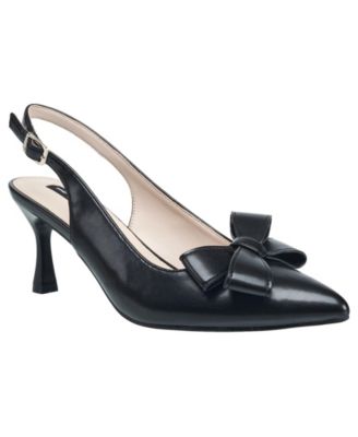Womens Brinton Oversized Bow Kitten Heel