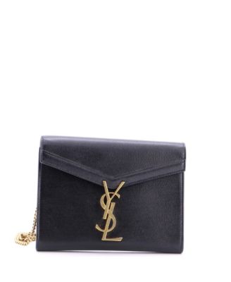 Small Cassandra Chain Shoulder Bag Leather
