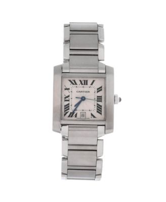 Tank Francaise Automatic Watch in Stainless Steel 28mm