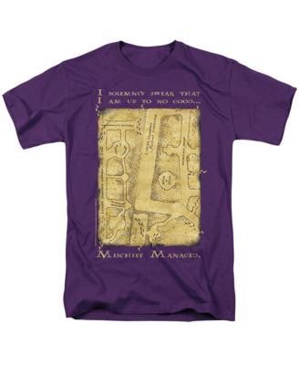 Men's Marauders Map Interior Words T-Shirt