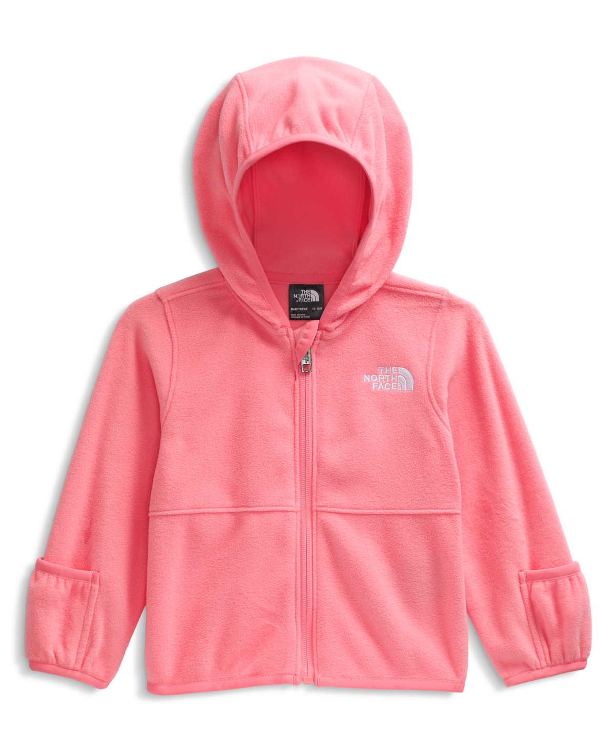 The North Face Baby Girl's Glacier Full Zip Hoodie