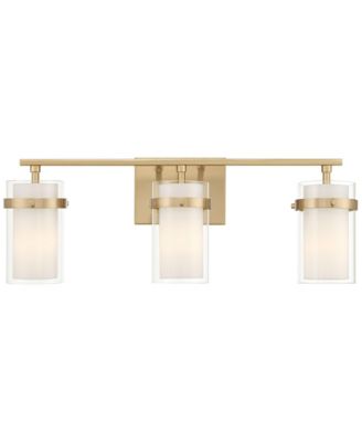 Possini Euro Lucia 22" Wide Soft 3-Light Bath Light