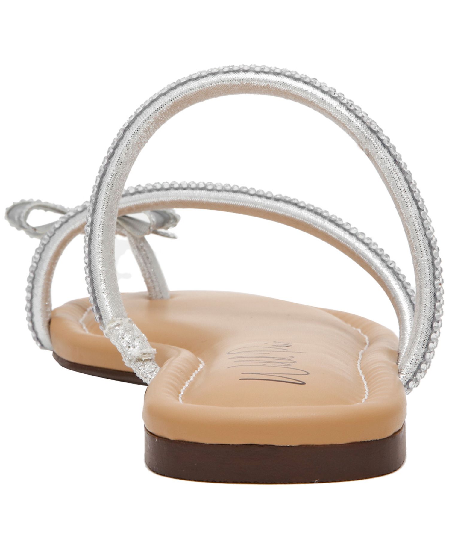Women's Eliana Rhinestone Bow Flat Sandals