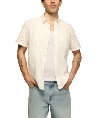 Men's Novelty Eyelet San Gabriel Short-Sleeve Shirt