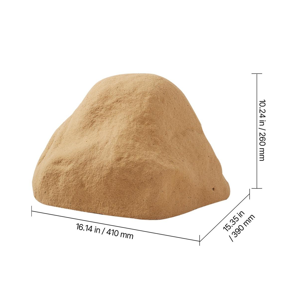 Sugift Faux Rock Cover Outdoor Fake Rock Well Pump Cover Realistic Texture Lightweight