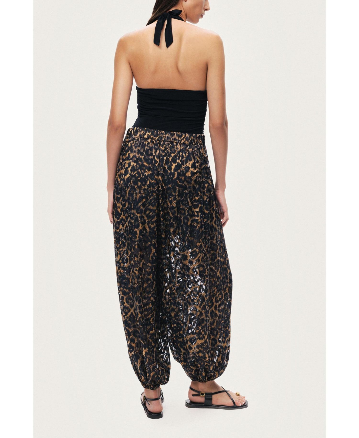 Women's Printed Relaxed Balloon Leg Pants