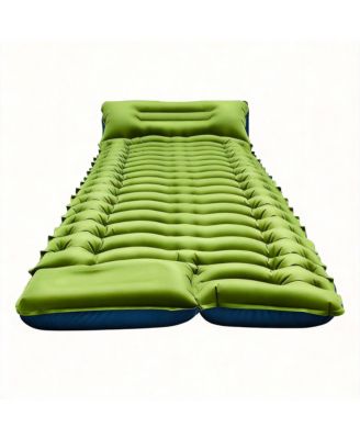 Camping Sleeping Pad Ultralight Inflatable Mat Foot Pump Pillow Camping Outdoor Recreation Gear