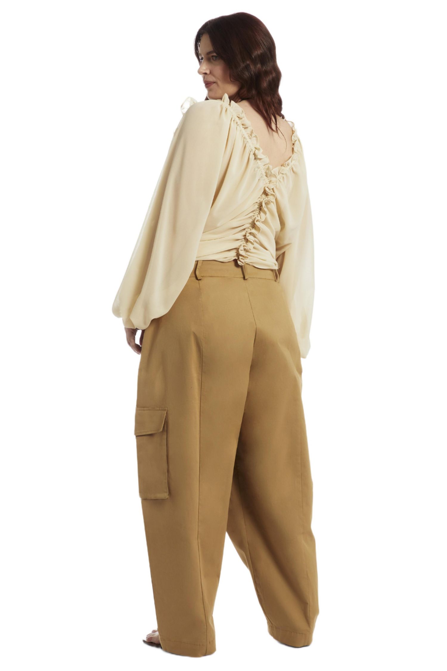 Women's Barrel Leg Cargo Pant