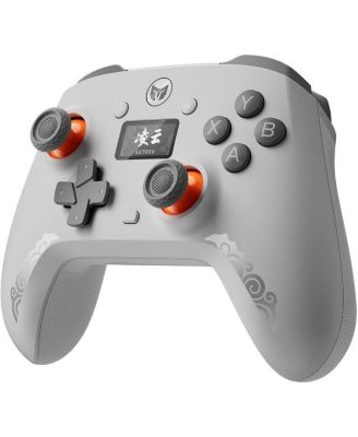 AETHER Bluetooth Wireless Hall Effect Controller with Smart Display for Switch, PC, Android and iOS.