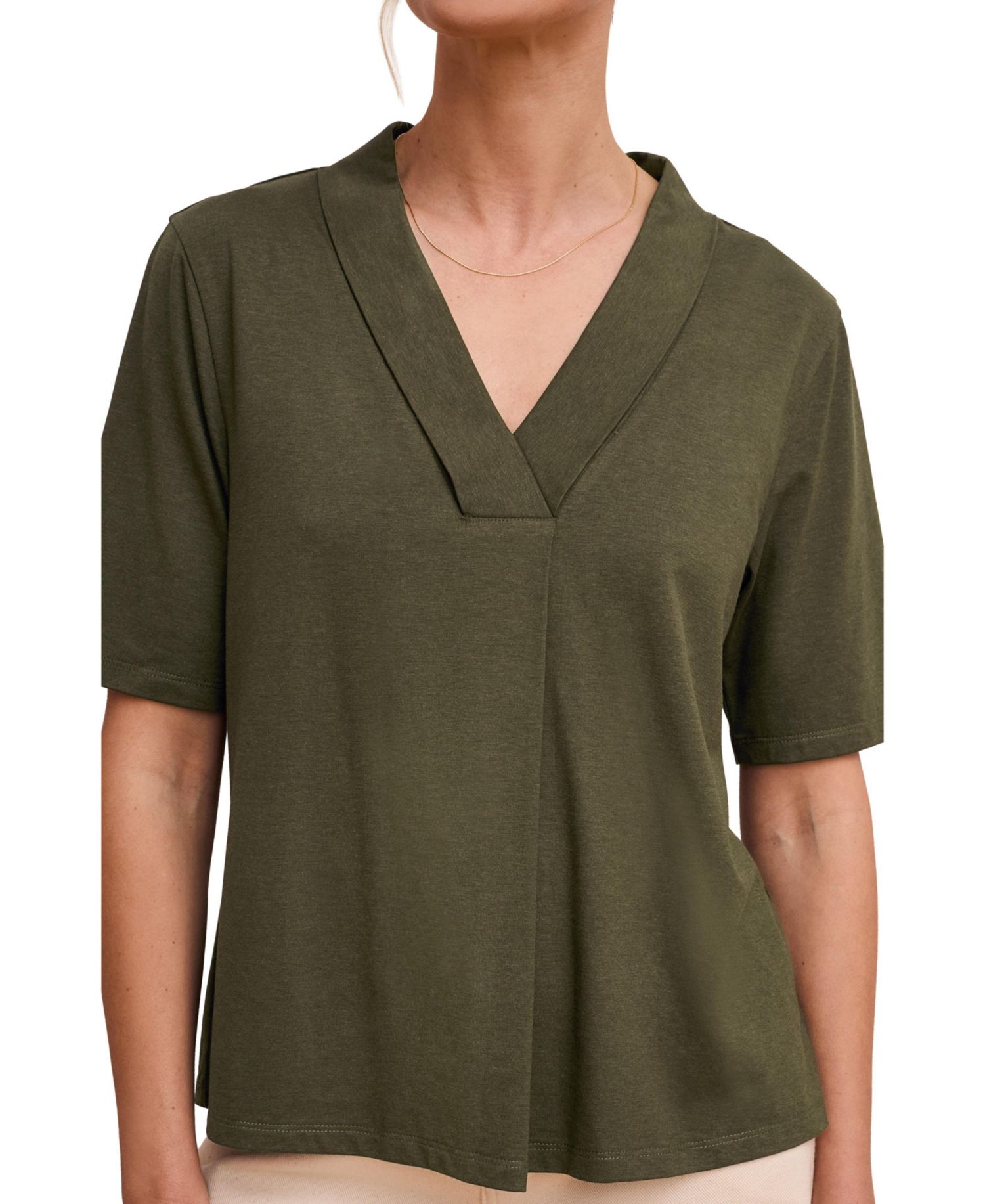Women's Relaxed V Neck T-Shirt
