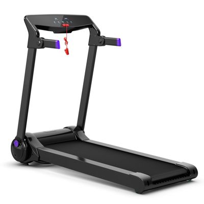 Electric Folding Treadmill 3HP with Bluetooth Audio and Compact Design