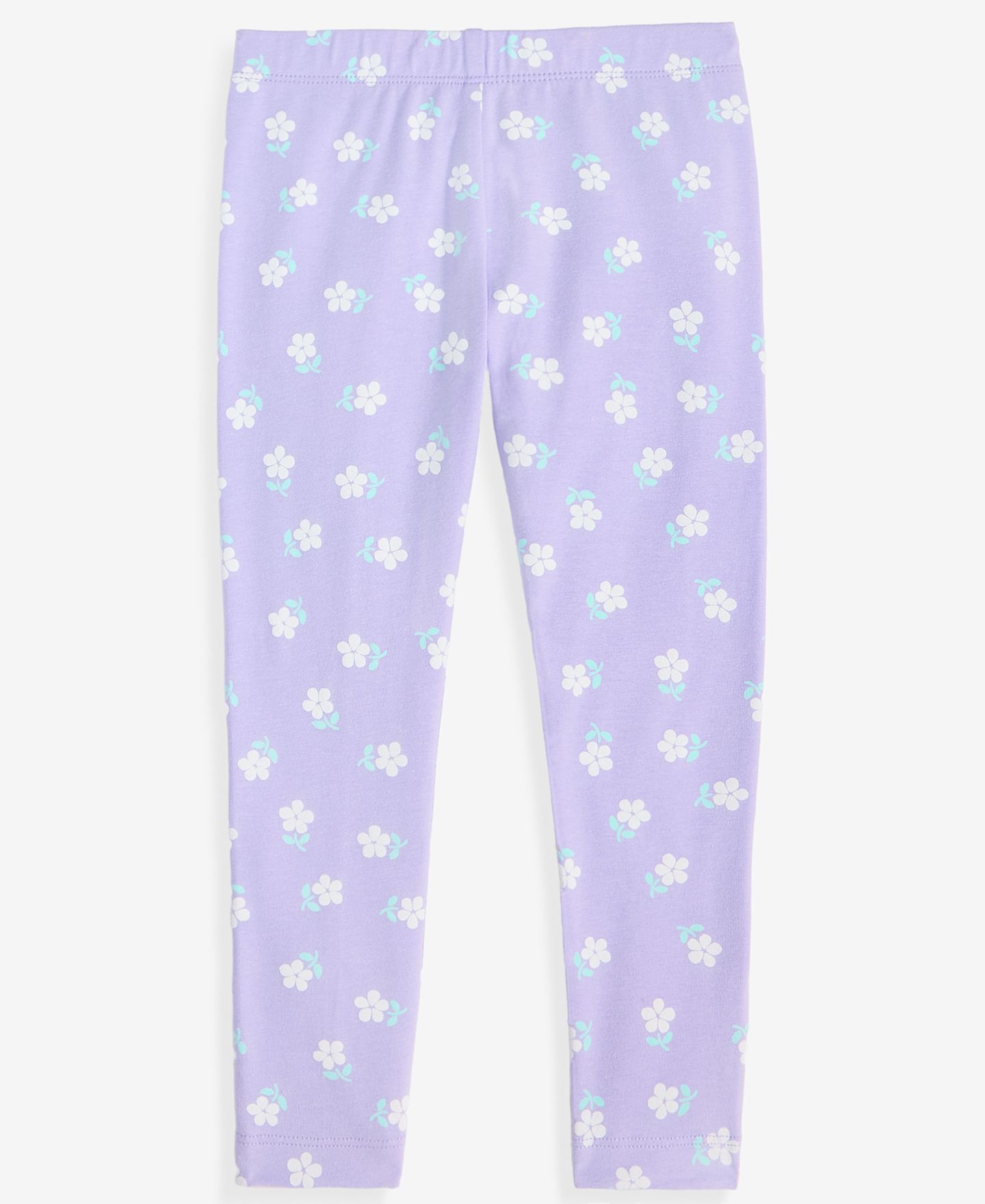 Леггинсы Epic Threads Floral-Print Leggings для девочек-малышей, цвет: Виноградный — фото 2
