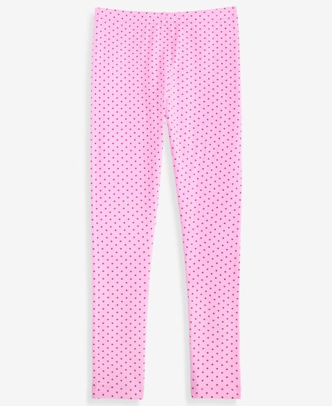Леггинсы Epic Threads Dot-Print для девочек, цвет: Bonbon