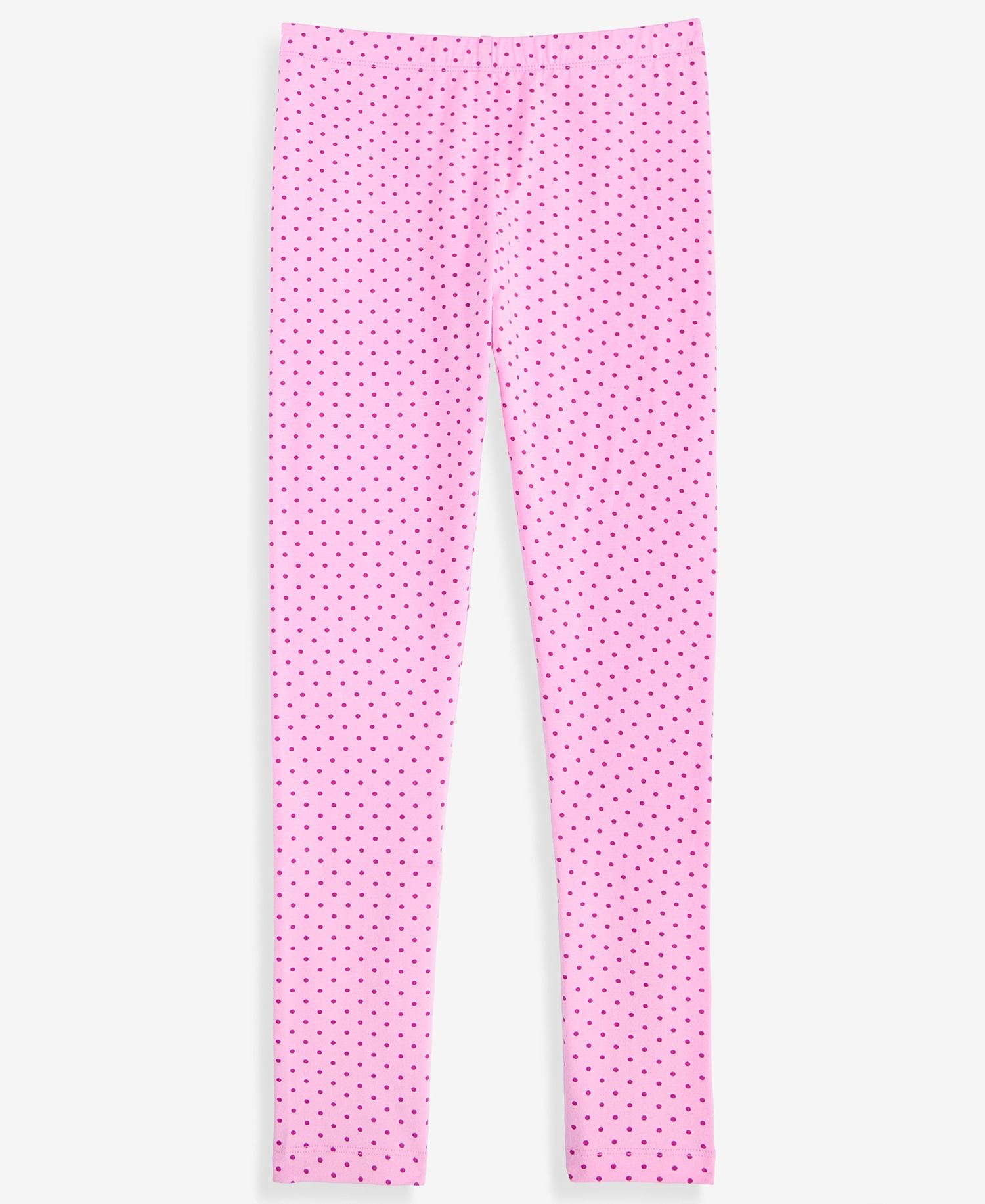 Girls' XS-XL Dot-Print Leggings