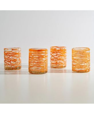 Handblown Glasses - Set of 4